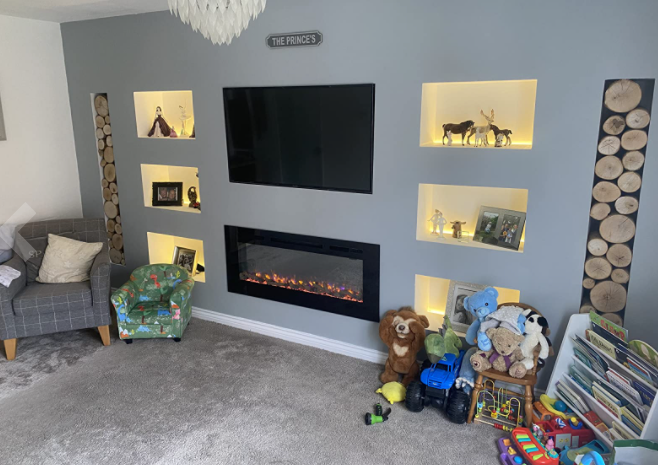 Styling a Small Space with Logs