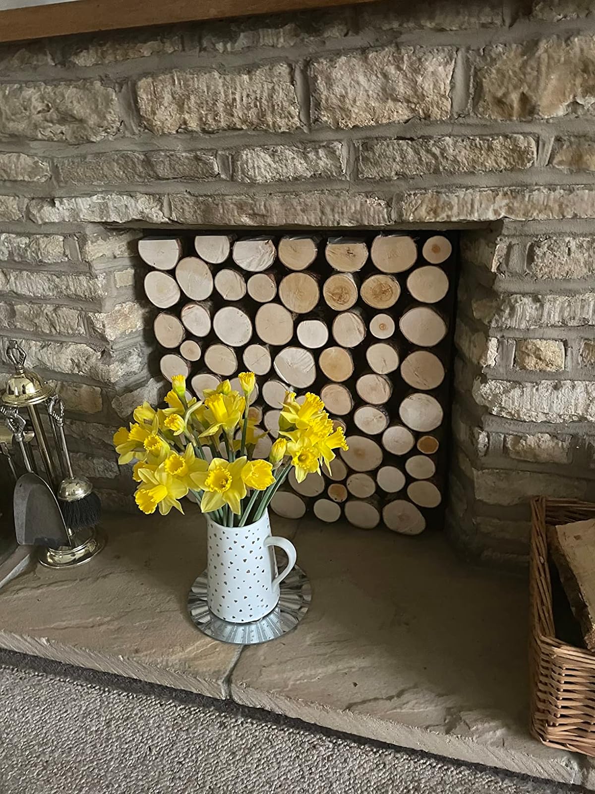 7 Creative Ways to Style Decorative Logs Without a Fireplace